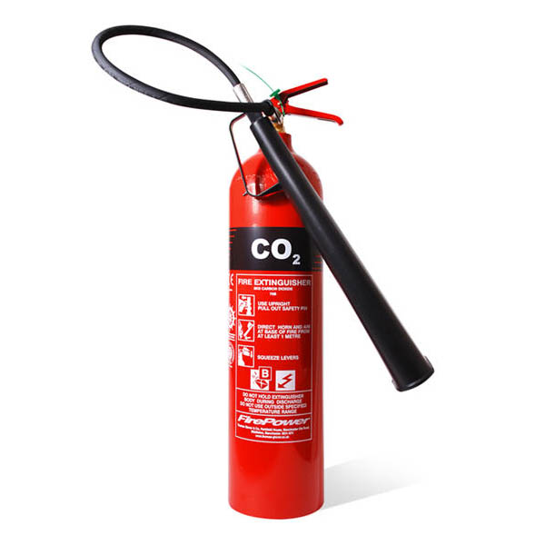 بدنه و شیر کپسول آتشنشانی دی اکسید کربن