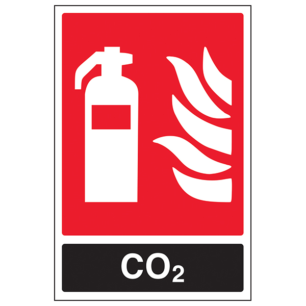 تابلو کپسول آتشنشانی CO2 کربن دی اکسید