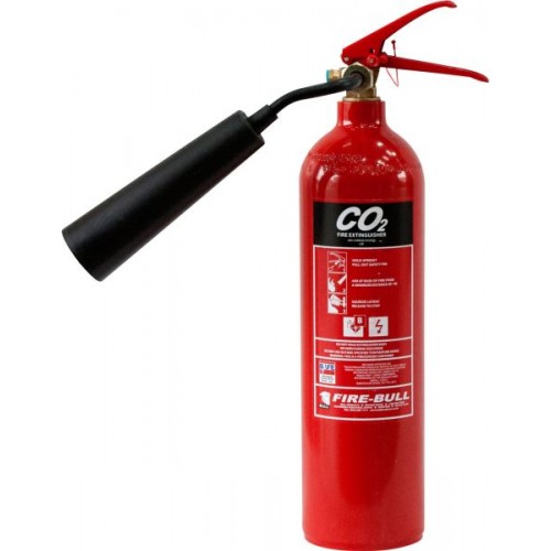 کپسول آتش نشانی co2 یا گاز کربنیک